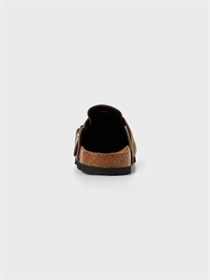 NAME IT Sandaler Avery Mules Taupe Gray Dark